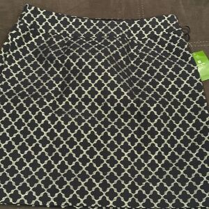 Kate Spade Mini A-Line Skirt with side zip